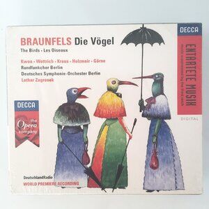 2 CD Box Set Braunfels Die Vögel (The Birds) – Entartete Musik – New Sealed 1996